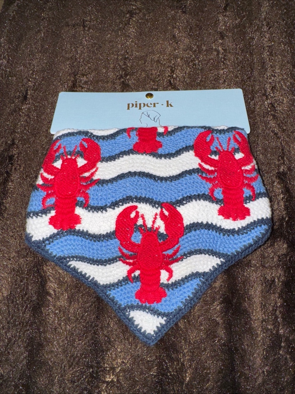 Piper K Women’s Red Lobster headscarf